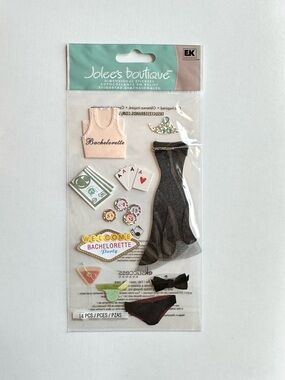 Jolee’s Boutique Honeymoon 3D Dimensional Scrapbook Stickers